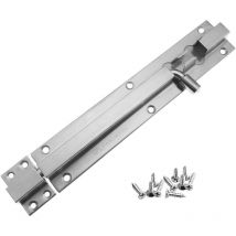 Loquet de portail coulissant en acier inoxydable pour portail de jardin (21 cm) - Ymyny