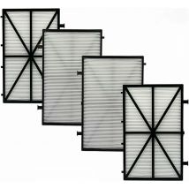 Lot de 4 filtres piscine 991432-R4, cartouches filtrantes ultra-fines pour piscine - Ymyny