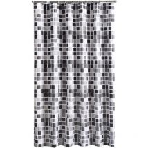 Rideau de douche 200 x 220 cm (l x h) Rideau de douche imperméable, antibactérien et anti-moisissure - Ymyny