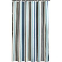 Rideau de douche 200 x 240 cm (l x h), rideaux de douche anti-moisissure, doublure en tissu polyester doux, rideaux de bain, rideau, beau modèle pour