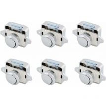 Verrouillage par poussée, verrouillage de meubles, verrouillage à bouton-poussoir, verrouillage à bouton-poussoir avec poignée en alliage de zinc