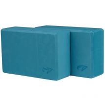 Avento - Yoga Block - Set mit 2 Stück - Türkis
