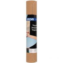 Bakaji Yogamatte Kork 4 mm – 61x183 cm – TPE – Leicht zu reinigen