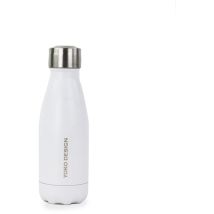 Bottiglia Termica Con Doppia Parete In Acciaio Inox, Acciaio Inox, Bianco, 260ml - Yoko Design