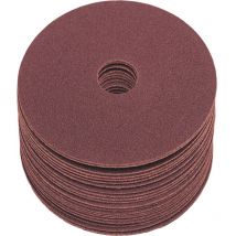 York - 178 x 22mm General Purpose Aluminium Oxide Fibre Discs P80- you get 5