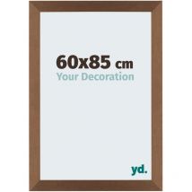 Your Decoration - 60x85 cm - Cadres Photo en mdf Avec Verre acrylique - Anti-Reflet - Excellente Qualité - Cuivre Décor - Cadre Decoration Murale