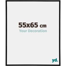 Your Decoration - 55x65 cm - Cadres Photos en Plastique Avec Verre Plexiglas - Excellente Qualité -Noir Brillant - Cadre Decoration Murale - Annecy.