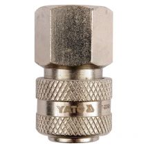 Yato - YT-2395 giunto e connettore per macchina pneumatica Nickel Acciaio Filetto interno (femmina) 1/2' 1 pezzo(i)