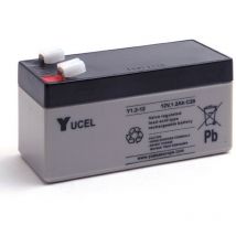 Yucel - Batterie plomb agm Y1.2-12 12V 1.2Ah F4.8