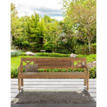 Yumi - Banc en bois massif de teck