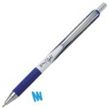 Zebra - Z-Grip Flight Ballpoint Pen 1.2mm Tip 0.6mm Line Blue (Pack 12)