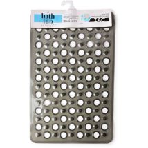 ZAC Badezimmermatte 38 x 61 cm Schwarz 350 g Rutschfest mit Saugnäpfen BATHLAB von Mondex
