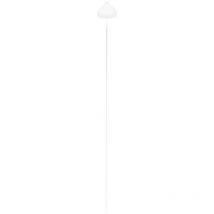 Amelie LED-Lampe mit Erdspieß Weiß wiederaufladbar und dimmbar - Zafferano