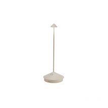 Zafferano - pina pro lampe de table rechargeable 2.2w 2200-2700-3000k sable - ld1650s3