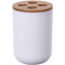 Zahnputzbecher, Bambus-Deckel