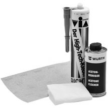 Zambelli - colle et mastic universel 'DICHT7' 310 ml gris pour coller et sceller le plastique, le métal, le bois ou le verre