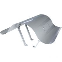 Schornsteinabdeckung Kaminabdeckung Silber Kaminhaube Edelstahl, Made in Germany, formsicher, für Kamingröße 56-65 x 66-75 cm - Zambelli