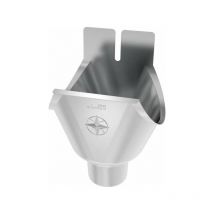 Titanzink Meister-Stutzen oval 250/60 mit Logo, 130062-ZAM - Zambelli