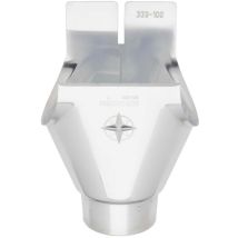Zambelli - Tubulure De Vidange Galvanisée - 280 80mm Argent, Semi-circulaire