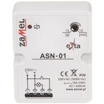 ASN-01 - Interruttore di ritardo, colore: Bianco - Zamel
