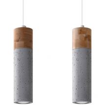 Zane 2 pendant lamp grey