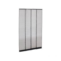 Tenda Zanzariera Porta Passaggi Frequenti - l 100 x h 230 cm Nero