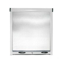 San Marco - Zanzariera a rullo per finestra di casa con frizione in kit riducibile Bianco 100x170 cm