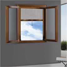 Zanzariera a rullo verticale 80x170 marrone