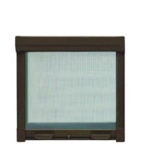 Zanzariera a rullo verticale con frizione colore marrone - cm.100x160h.