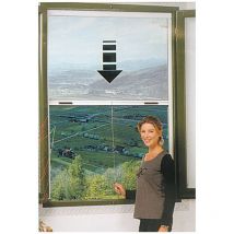 Zanzariera avvolgibile verticale cm 80 x 170 bronzo