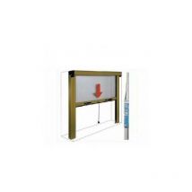Zanzariera finestra, balconi IRS bianca L120X170H cm in alluminio verniciata