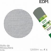 Rotolo di zanzariera grigio 1,20x30mts