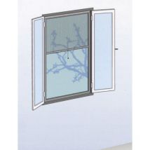 Zanzariera in kit con rulli per finestre riducibile - cm. 130x170