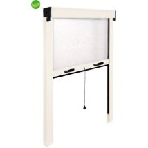 Zanzariera verticale in kit col. Bianco (ral 9010) cm.120x160