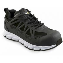 Workfit - Zapato De Seguridad Arrow Negro Número 37 Resistente y Antideslizante