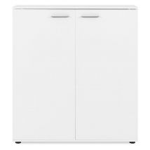 Zapatero 2 puertas 8 baldas - 100 cm