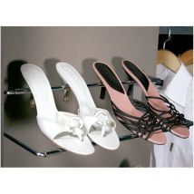 Zapatero Ambos Cromado 48. 83Cts - Zapatero Frontal o lateral fijo extensible Cromado