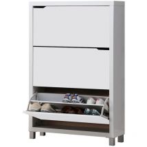Zapatero Kubox 3 puertas blanco