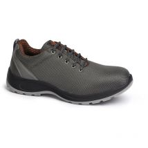 Dian - Zapatilla de seguridad con cierre de cordones sella 37 Gris