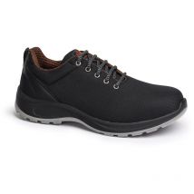 Zapatilla de seguridad con cierre de cordones sella Negro - 46 - Negro