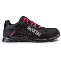 Sparco - Calzado de seguridad practice jody esd S1P src (negro/fucsia)