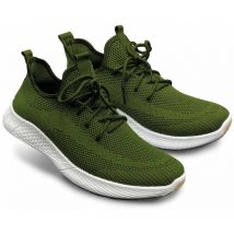 Zapatillas transpirables verdes Blanco 40 - Terre Jardin