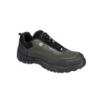 Zapato bajo Girder Composite S3S esd sr fo resistente al calor FE05 44 Negro / Verde