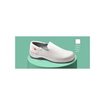 Dian - Zapato de sanidad antibacteriano con corte de microfibra d'cover oekotex marsella 40 Blanco