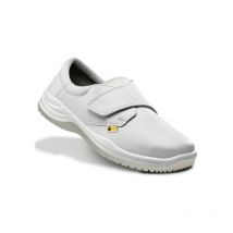 Fal Seguridad - Zapato de trabajo de con cierre Velcro modelo de caballero en 20347 O2+SRC+CI fal barcelona ER40W y ER40BK 39 Blanco