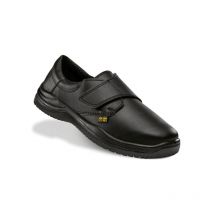 Zapato de trabajo de con cierre Velcro modelo de caballero en 20347 O2+SRC+CI fal barcelona ER40W y ER40BK 39 Negro