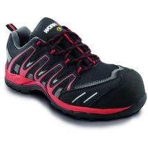 Workfit - Zapato de seguridad Trail rojo S1P Rojo 46 - Rojo
