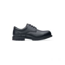 Shoes For Crews - Zapato de vestir de seguridad negro antideslizante con puntera de acero cambridge st ii en iso 20345 S2 fo sr 46 Negro
