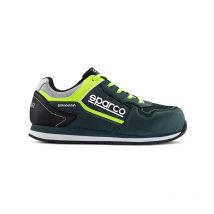 Zapato de seguridad Sparco Max - S1P - Verde - T.47 - gymkhana 07527 vsli- 47