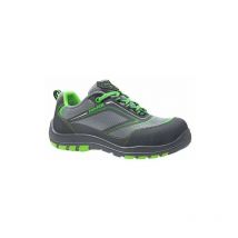 Panter - Zapato Seguridad 40 S3 Pu-Tpu Pun.Plas Nairobi Tejido Tec Gr/Ver p